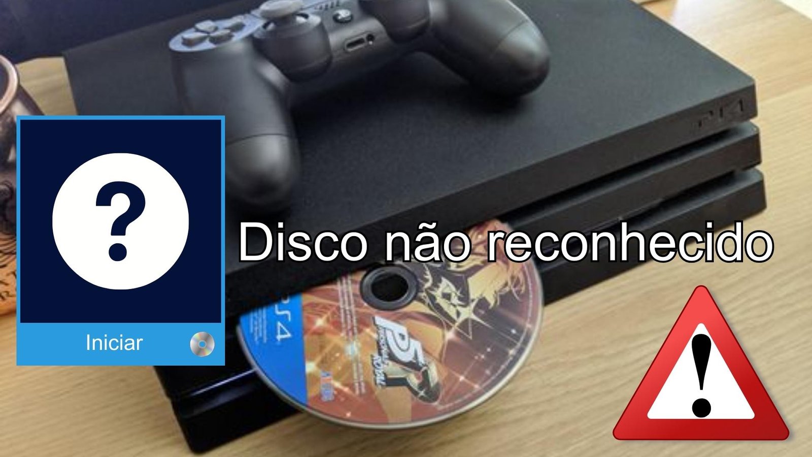 disco nao reconhecido playstation 4 vinfosmart