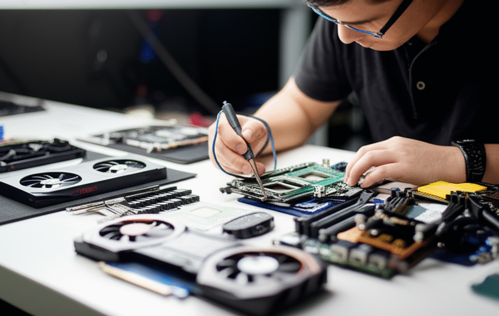 Placa de Vídeo Morreu? Reparo em Niterói Salva Seu PC! image