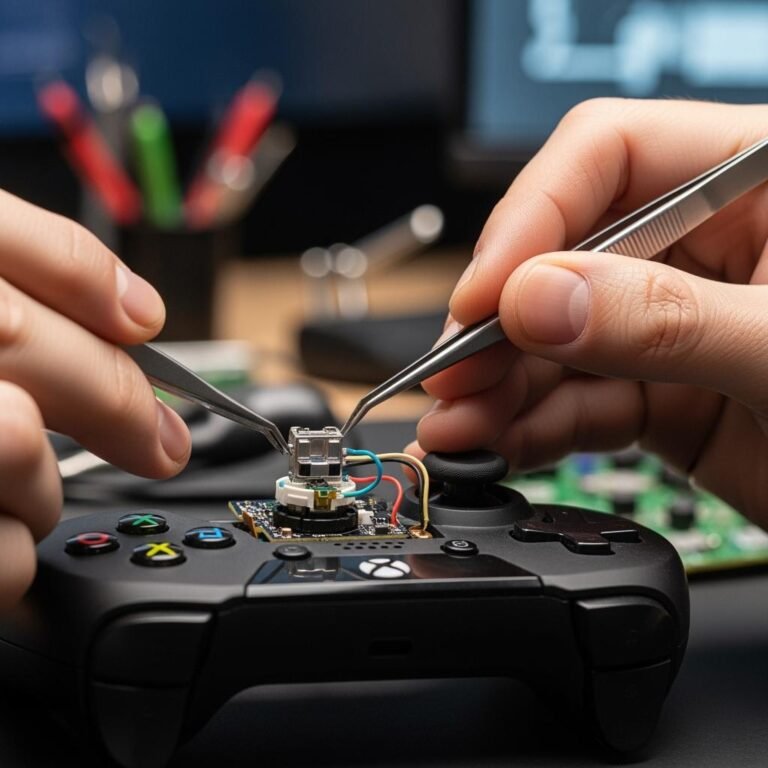 Adeus Drift! Reparo Controles Gamer Hall Effect em Niterói