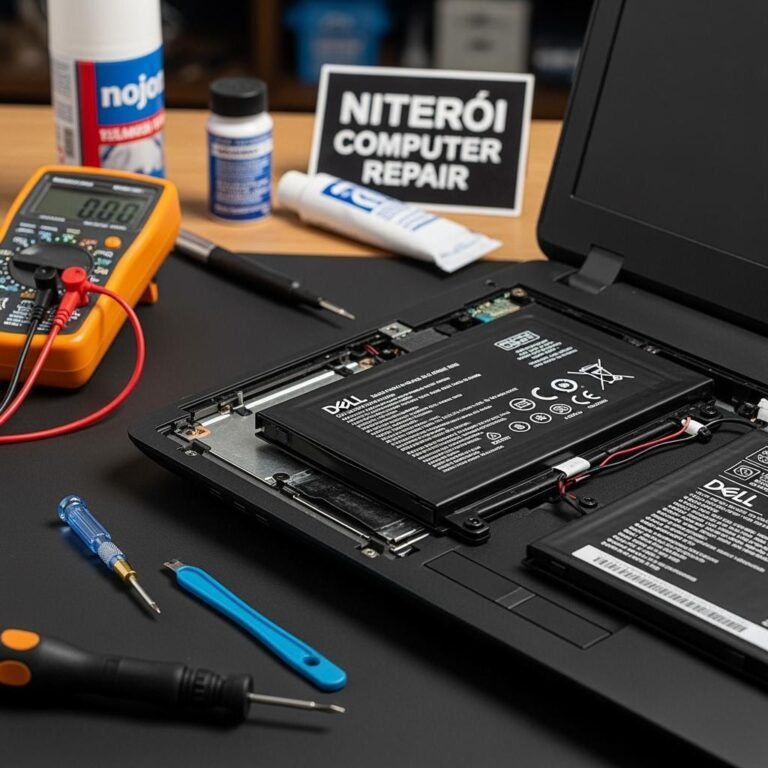 Bateria do Notebook Viciada Pós-Atualização? Reparo em Niterói!