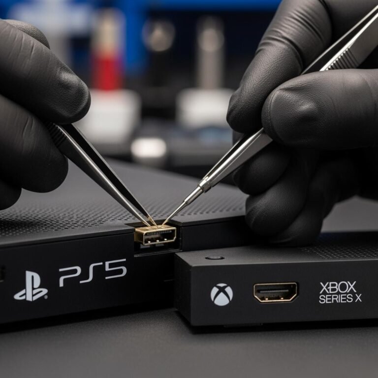 HDMI 2.1 no PS5/Xbox: Falhas e Reparo Expert em Niterói