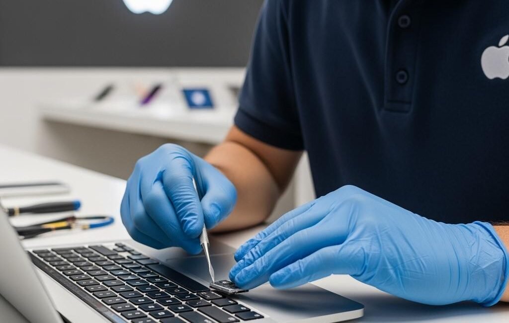 Teclado MacBook Falhando? Reparo Apple Especializado em Niterói image