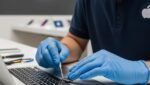 Teclado MacBook Falhando? Reparo Apple Especializado em Niterói image
