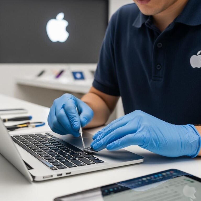 Teclado MacBook Falhando? Reparo Apple Especializado em Niterói