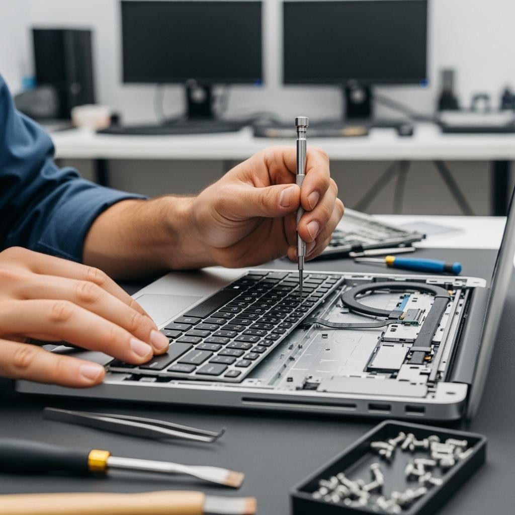 Troca de Teclado de Notebook: Solução Profissional VinfoSmart