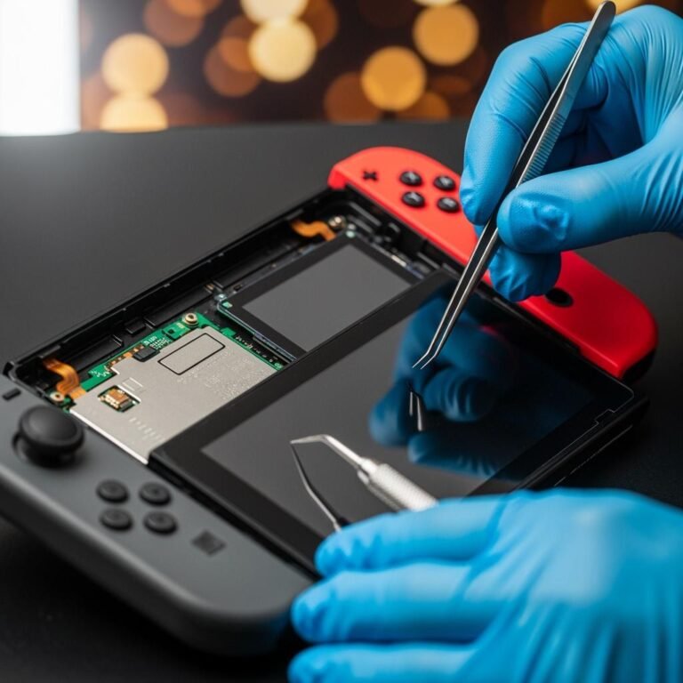 Troca do Display LCD Nintendo Switch: Solução Especializada VinfoSmart