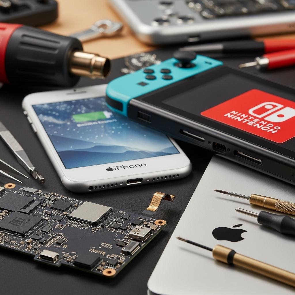 USB-C Não Carrega? Solução Rápida Apple, Notebook, Switch Niterói
