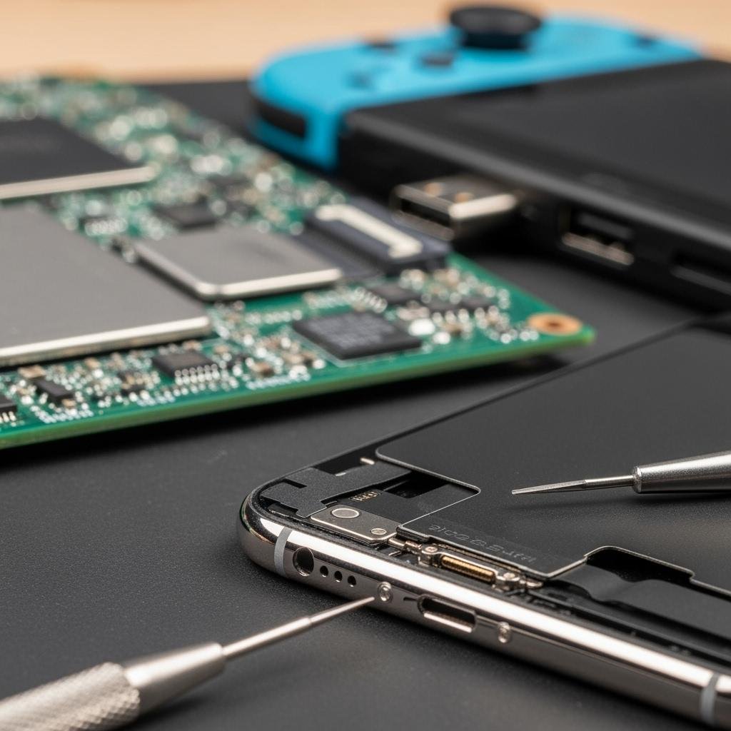 iPhone, Notebook, Switch Não Carrega? Reparo Expert em Niterói