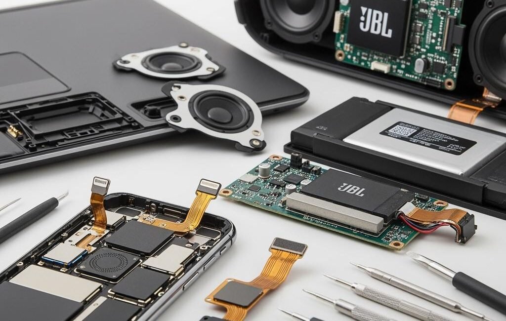 Áudio Falhando no iPhone, Notebook ou JBL? Reparo Expert VinfoSmart image