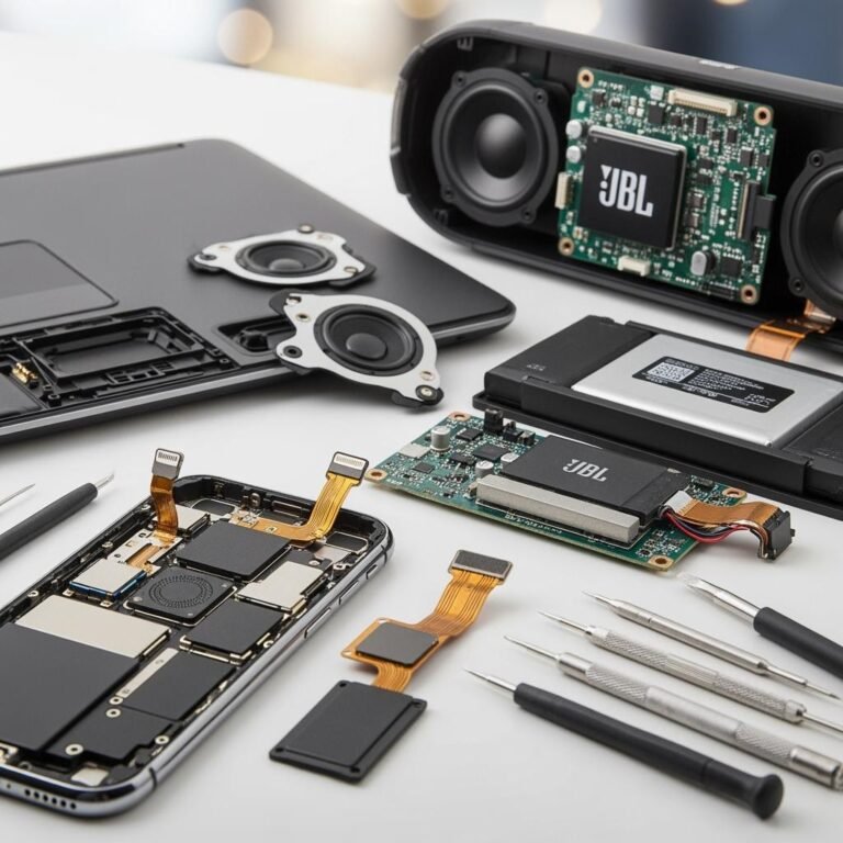 Áudio Falhando no iPhone, Notebook ou JBL? Reparo Expert VinfoSmart