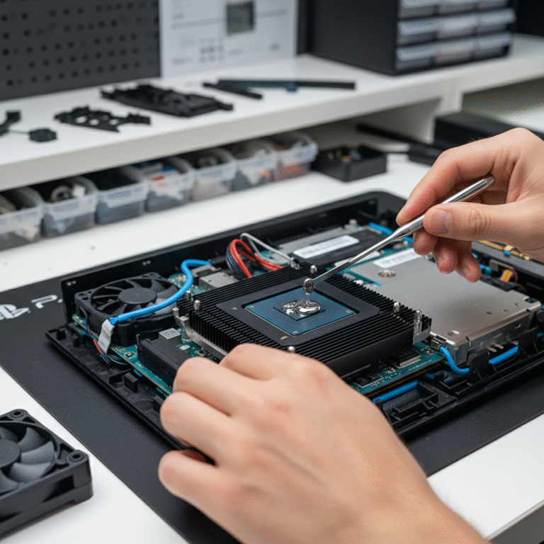 PS5 Slim: Metal Líquido para Desempenho e Longevidade