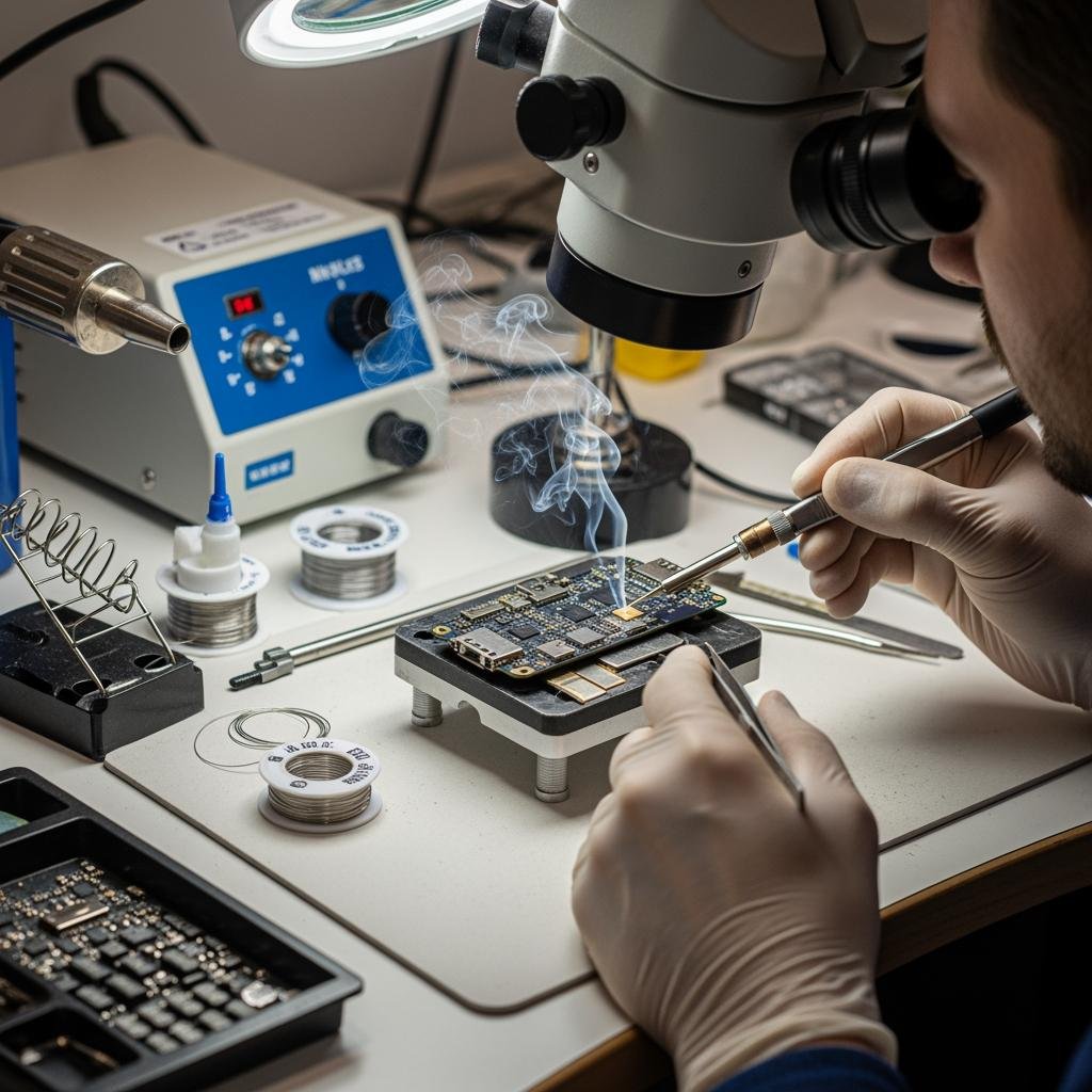 Reparo de Placa Lógica Niterói: Salve seu Apple e Celular