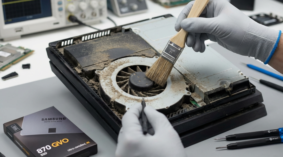 Console Gamer Lento Pós-Atualização? Reparo em Niterói image