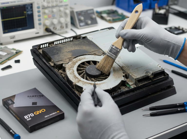 Console Gamer Lento Pós-Atualização? Reparo em Niterói