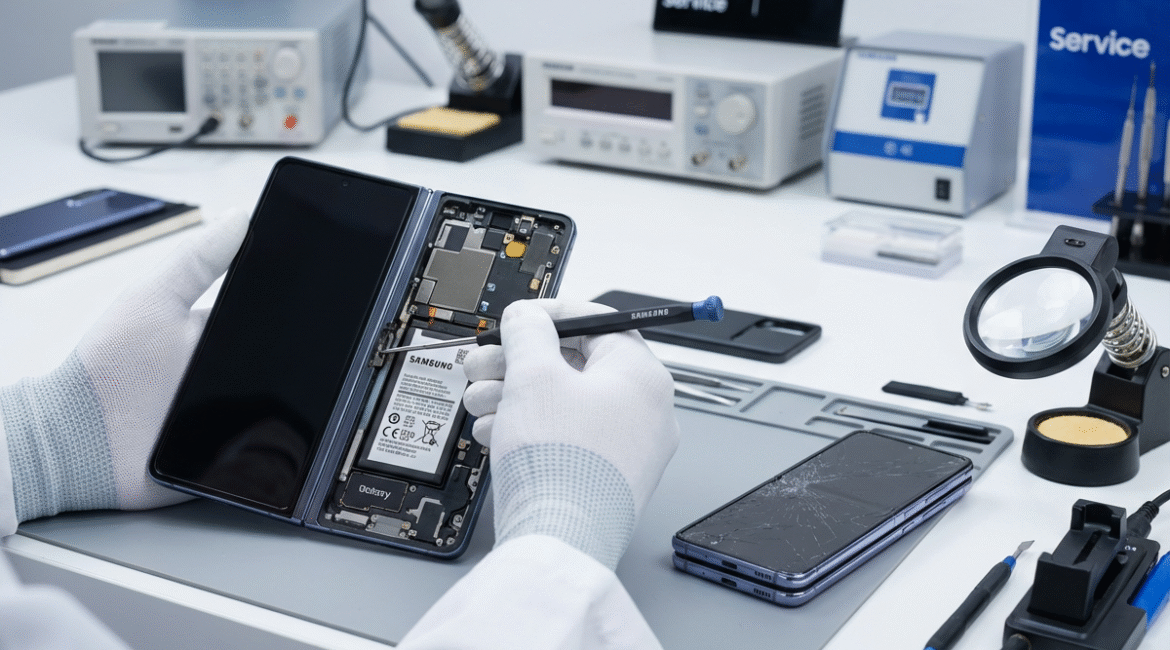 Galaxy Z Fold e Flip: Reparo de Dobradiças e Tela em Niterói image