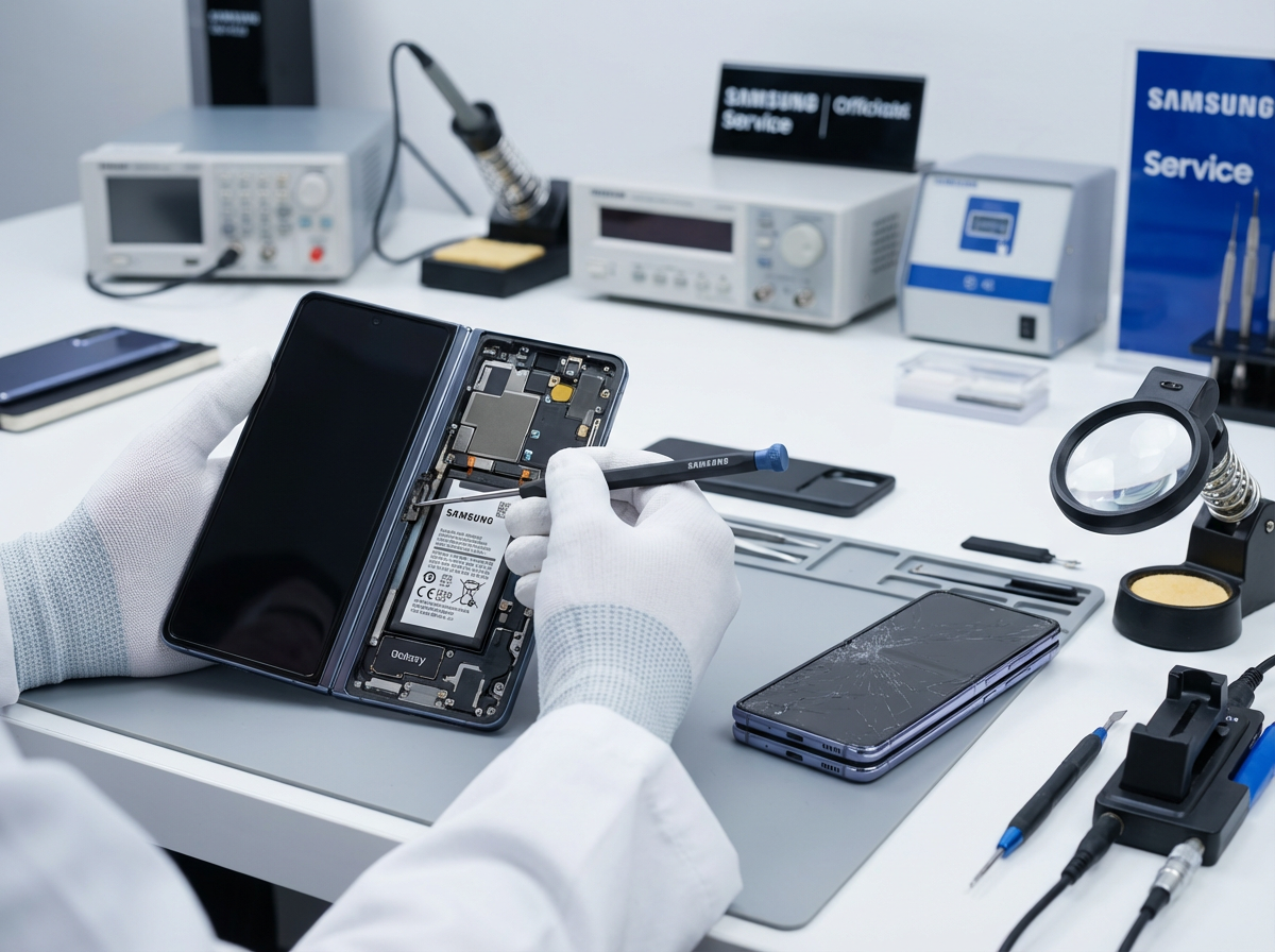 Galaxy Z Fold e Flip: Reparo de Dobradiças e Tela em Niterói