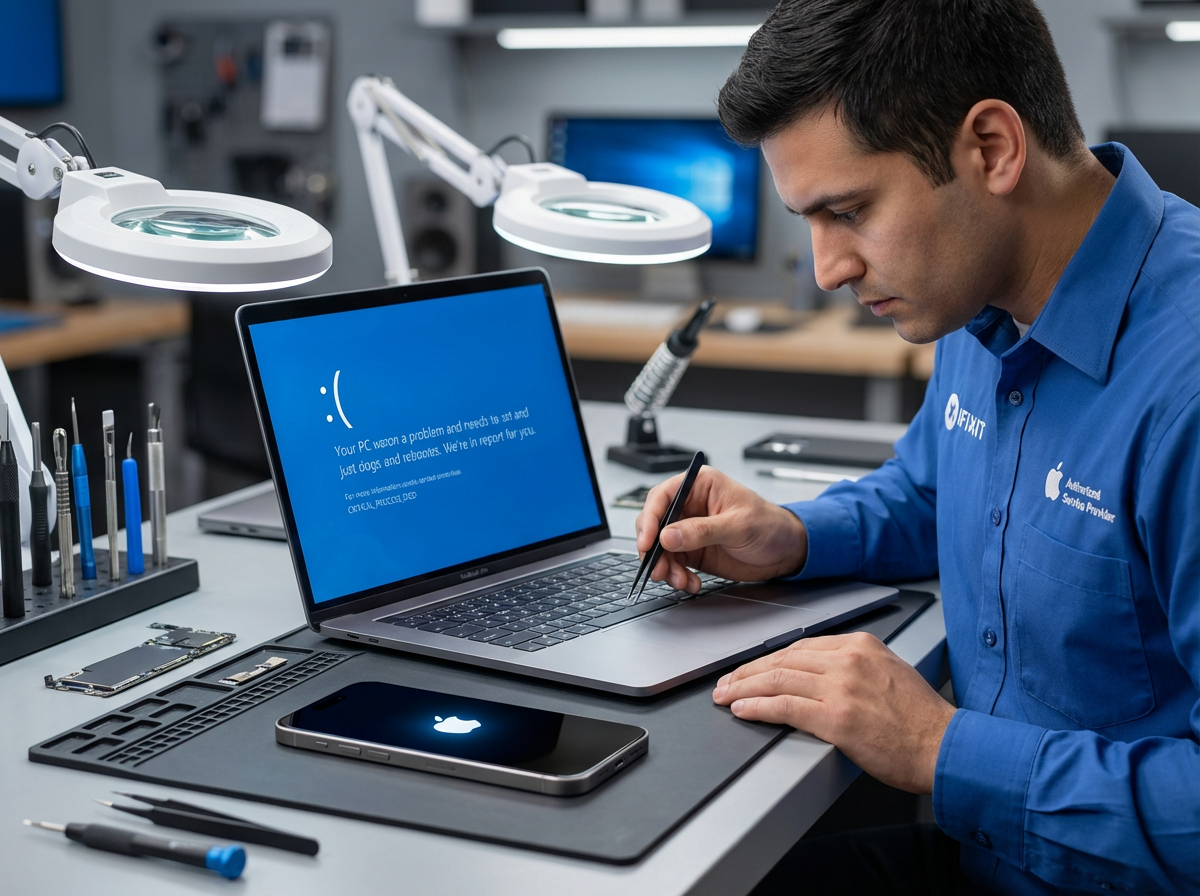 Reiniciando Após Atualização? Solução para iPhone e Notebook