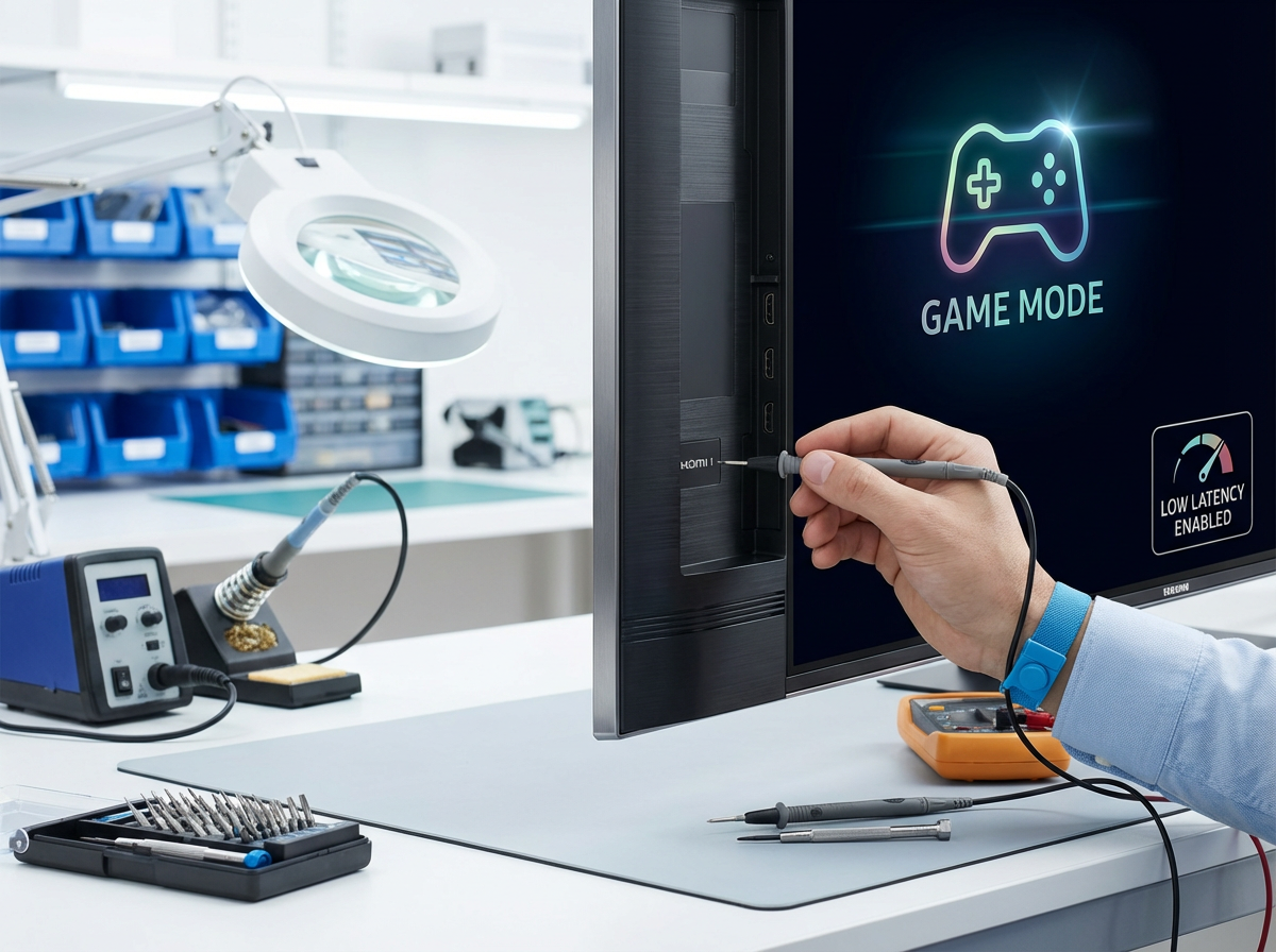 Smart TV: Modo Jogo Não Funciona? Reparo Expert em Niterói