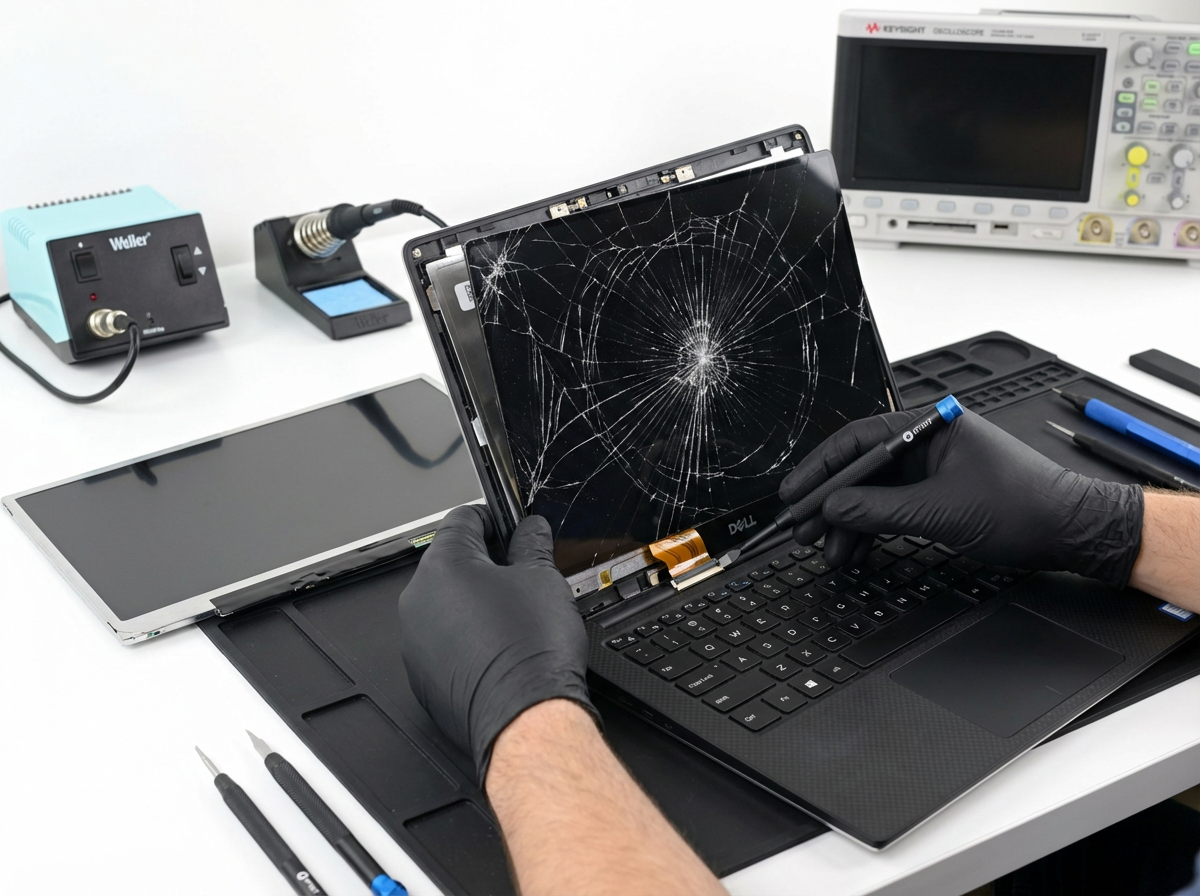 Troca de Tela de Notebook: Guia Completo para um Reparo Seguro