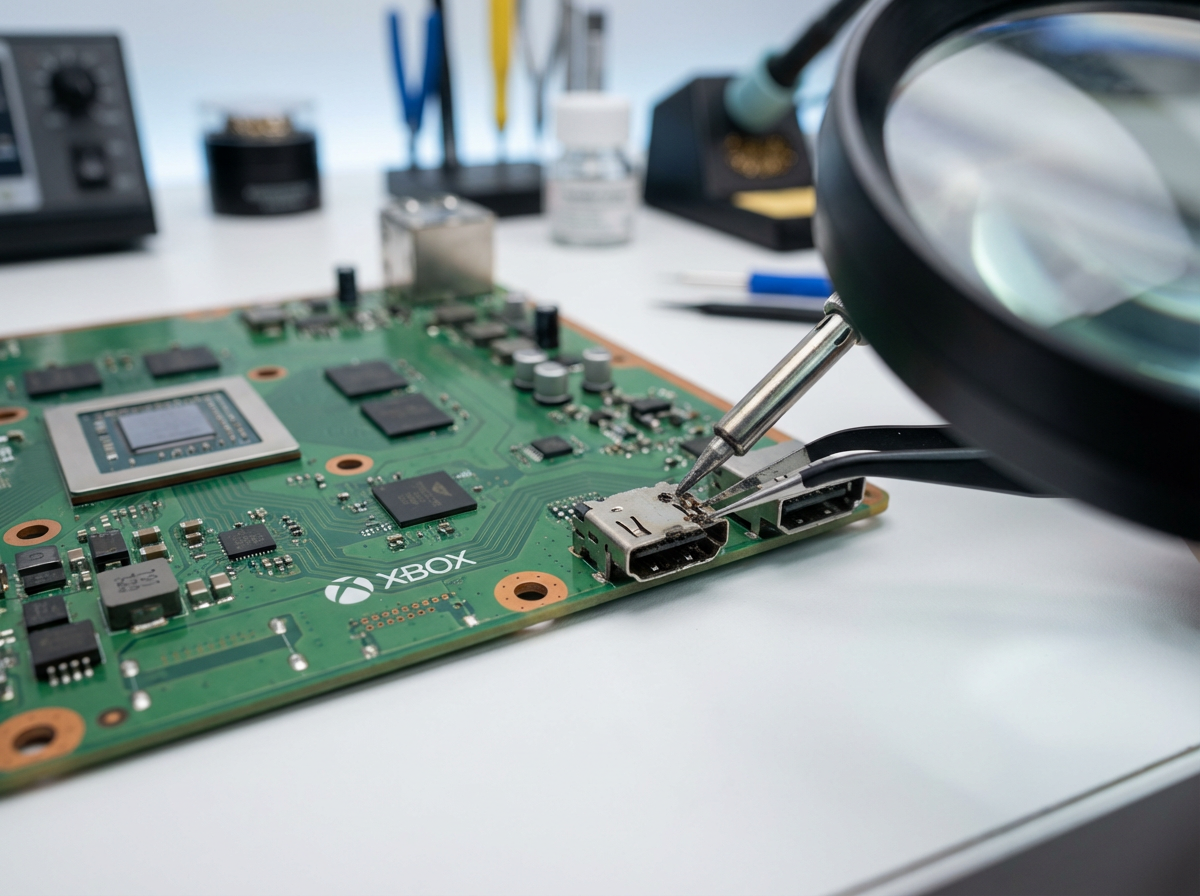 Conserto do Conector HDMI Xbox Series: Solução Definitiva