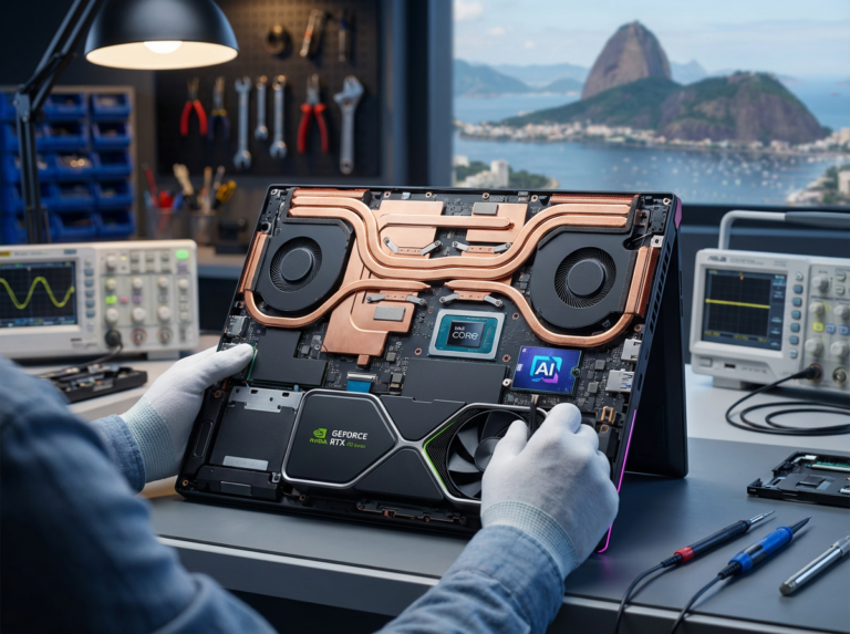 Notebook Gamer IA: Otimize a Refrigeração em Niterói