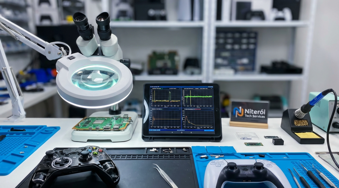 Reparo de Controles Gamer com IA: Precisão Aprimorada em Niterói image