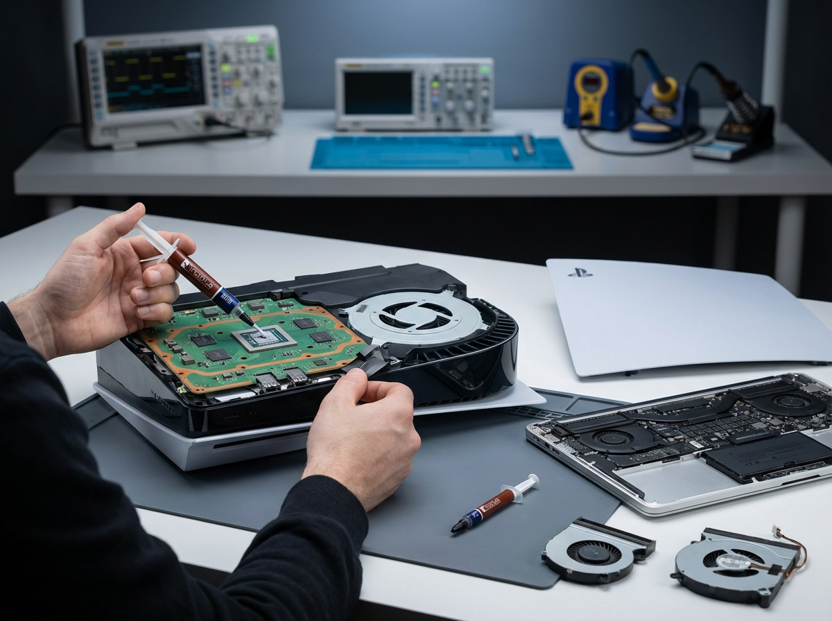 Reparo de Ventoinha Niterói: Solução para Notebook e Console