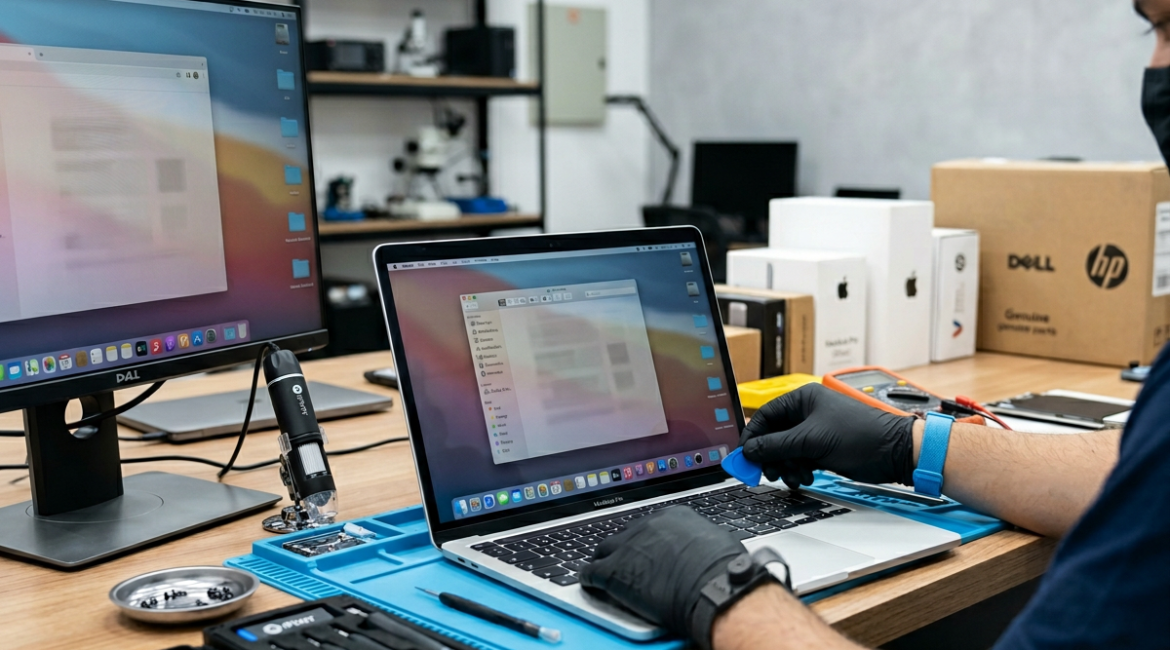 Efeito Ghosting na Tela: Reparo Especializado em Niterói image