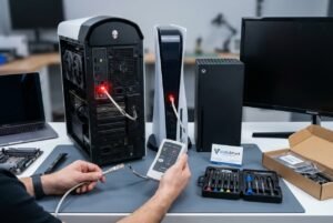 Ethernet Falhando? Reparo Profissional para PC e Console em Niterói