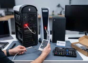 Ethernet Falhando? Reparo Profissional para PC e Console em Niterói