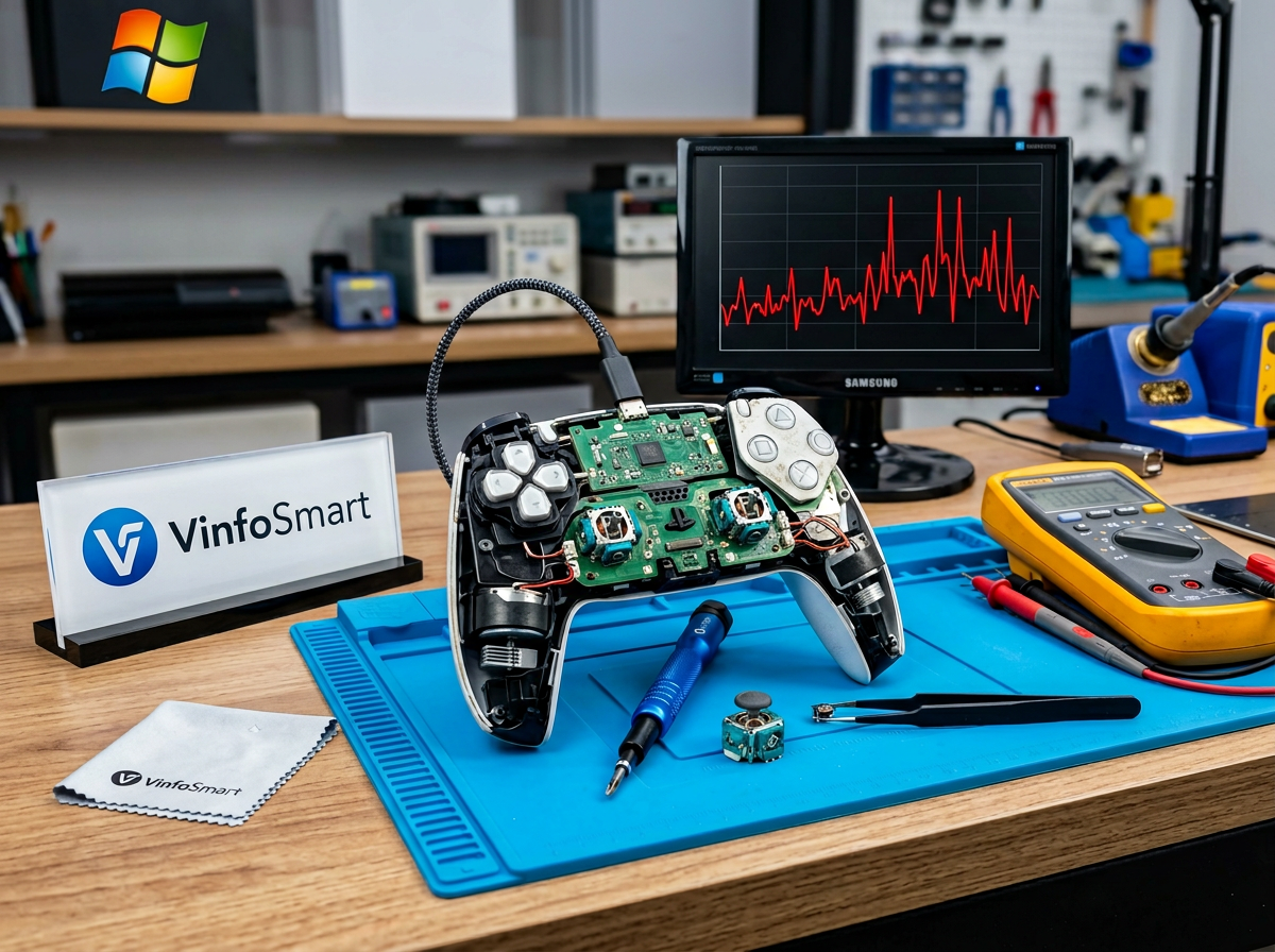 Input Lag no Controle Gamer? Diagnóstico e Reparo em Niterói!