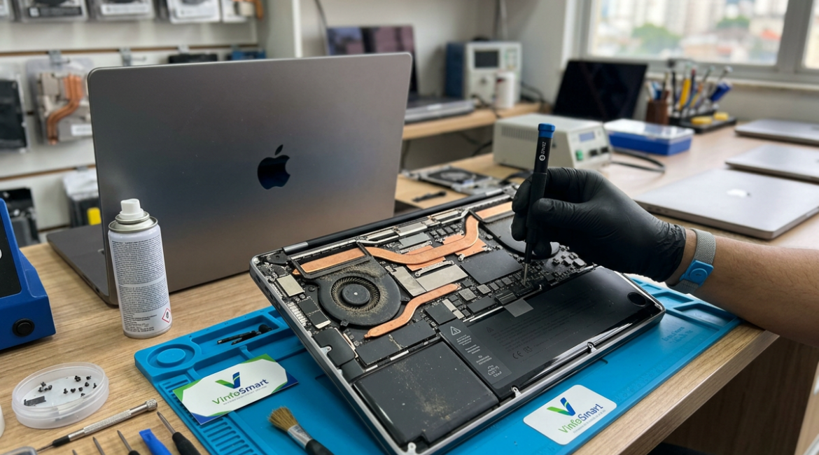 MacBook Aquecendo? Reparo Expert de Ventoinha em Niterói image