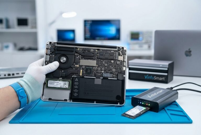 MacBook SSD Falhando? Reparo e Dados Seguros em Niterói