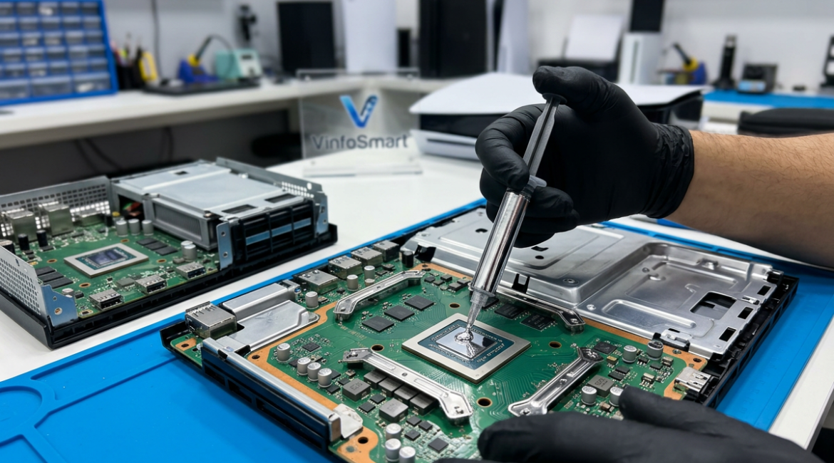 Metal Líquido em Niterói: Otimize PS5 e Xbox contra Superaquecimento image