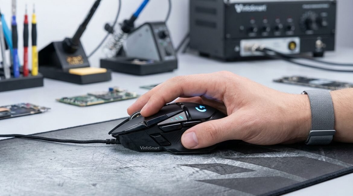 Mouse Gamer Óptico: Precisão e Desempenho Imbatíveis nos Games image