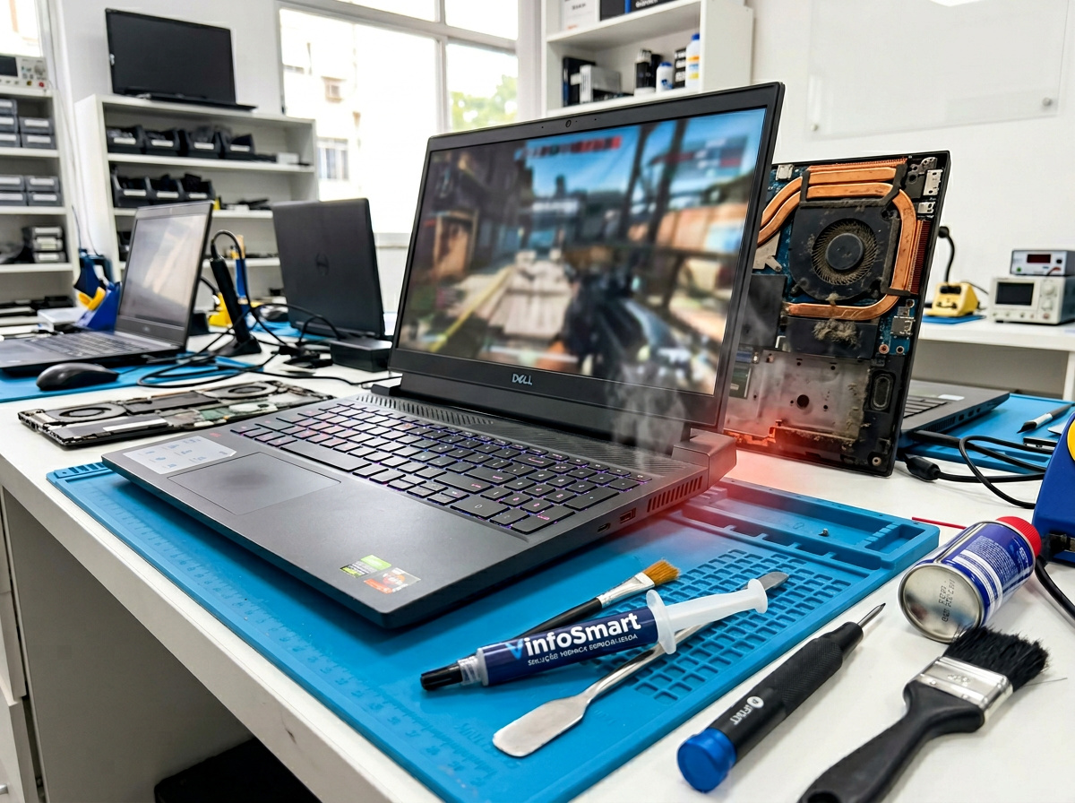 Notebook Gamer Superaquecendo? Otimize seu Setup em Niterói