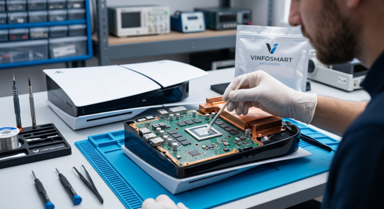 PS5 Slim Esquenta? Metal Líquido em Niterói é a Solução