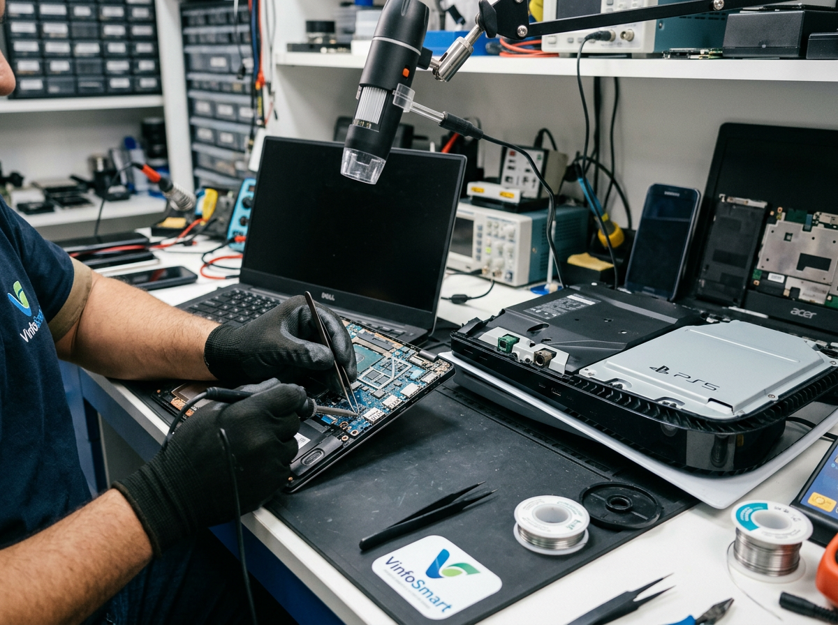 Portas USB e Áudio Falhando? Reparo em Notebooks e Consoles Niterói