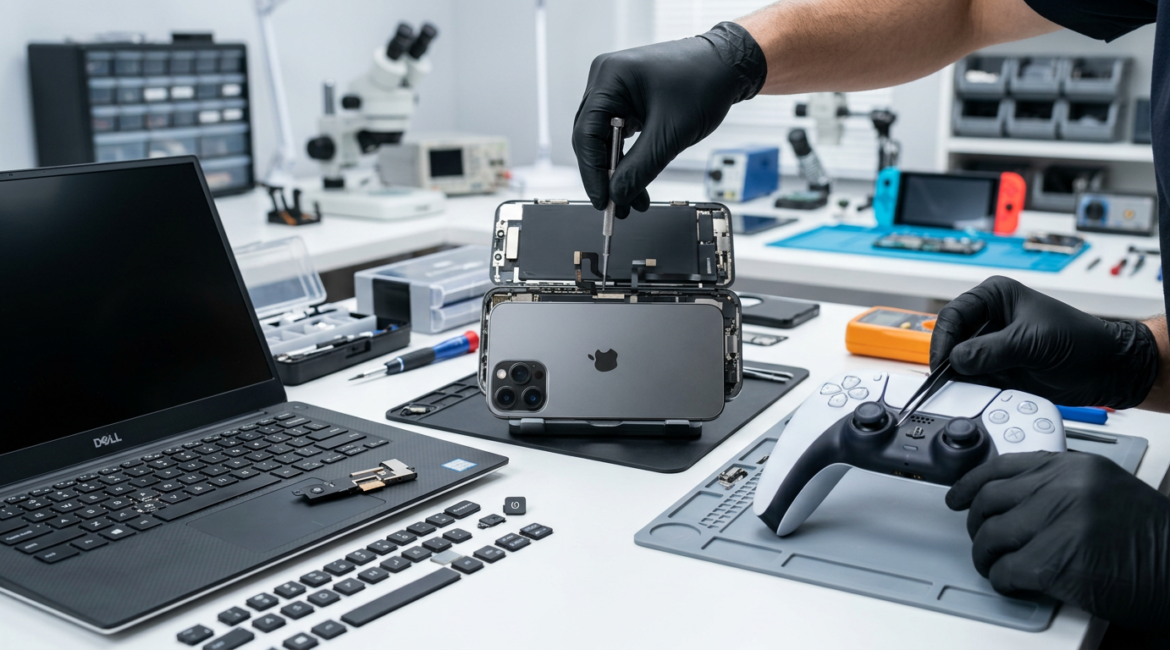 Reparo Botões Power/Volume: iPhone, Notebook, Console Niterói image