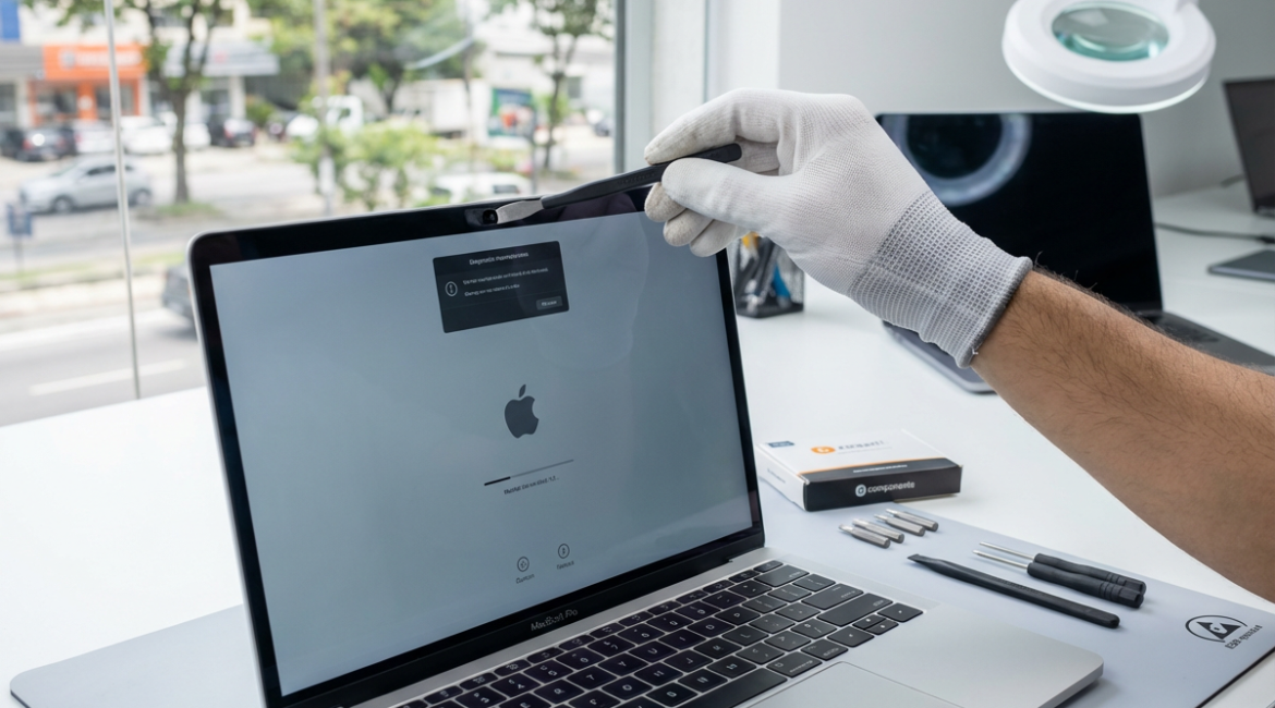 Webcam MacBook ou Notebook Não Funciona? Reparo Expert RJ! image