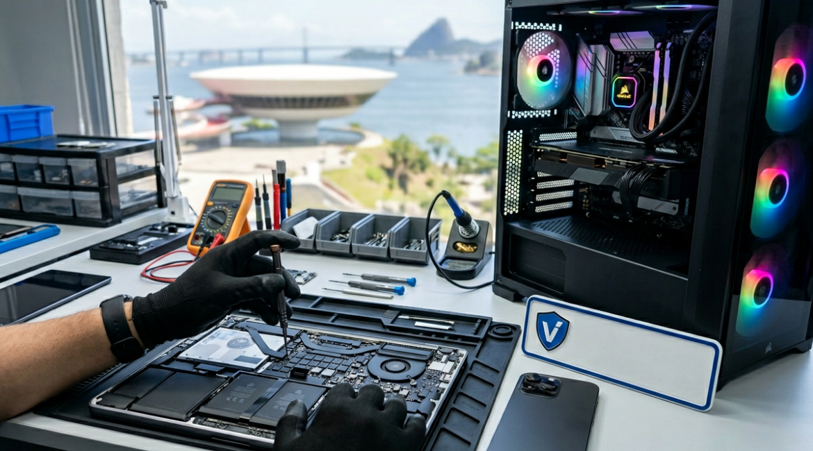 iPhone, Notebook, Gamer Desligando Sozinho? Reparo em Niterói! image