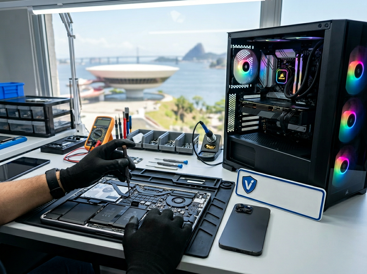 iPhone, Notebook, Gamer Desligando Sozinho? Reparo em Niterói!