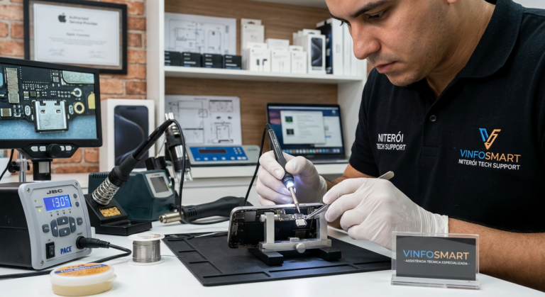 iPhone USB-C: Reparo Especializado para Falhas em Niterói