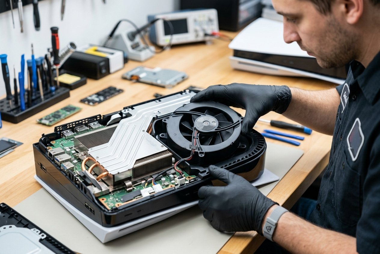 Troca do Cooler de Playstation 5: Solução Definitiva